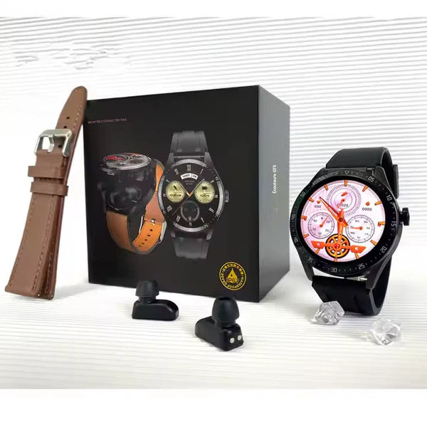 ⌚🎧 Montre Connectée avec Écouteurs Intégrés – Élégance & Technologie 2 en 1 !