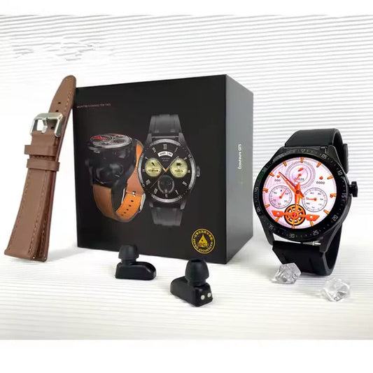⌚🎧 Montre Connectée avec Écouteurs Intégrés – Élégance & Technologie 2 en 1 !