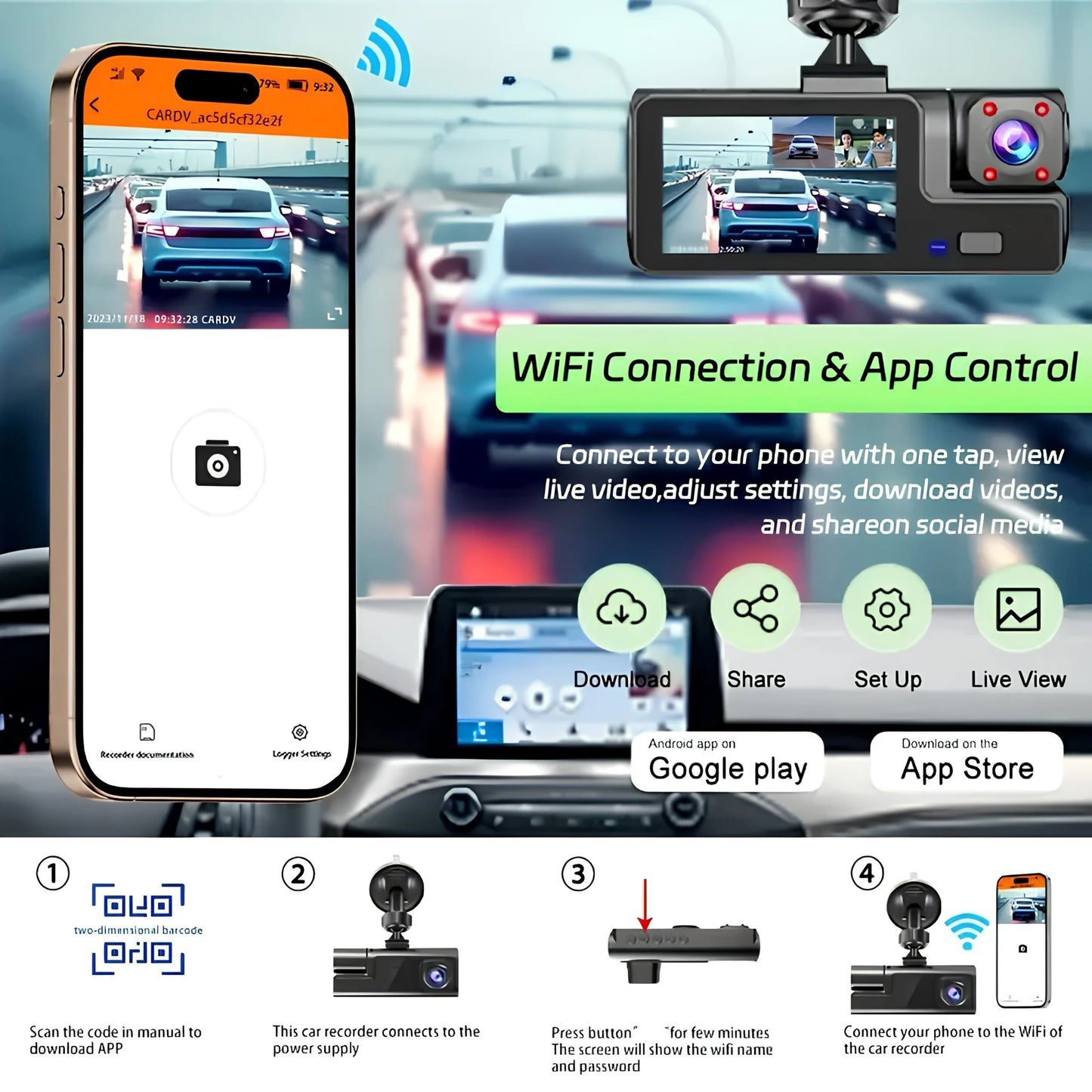 3en1 DashCam